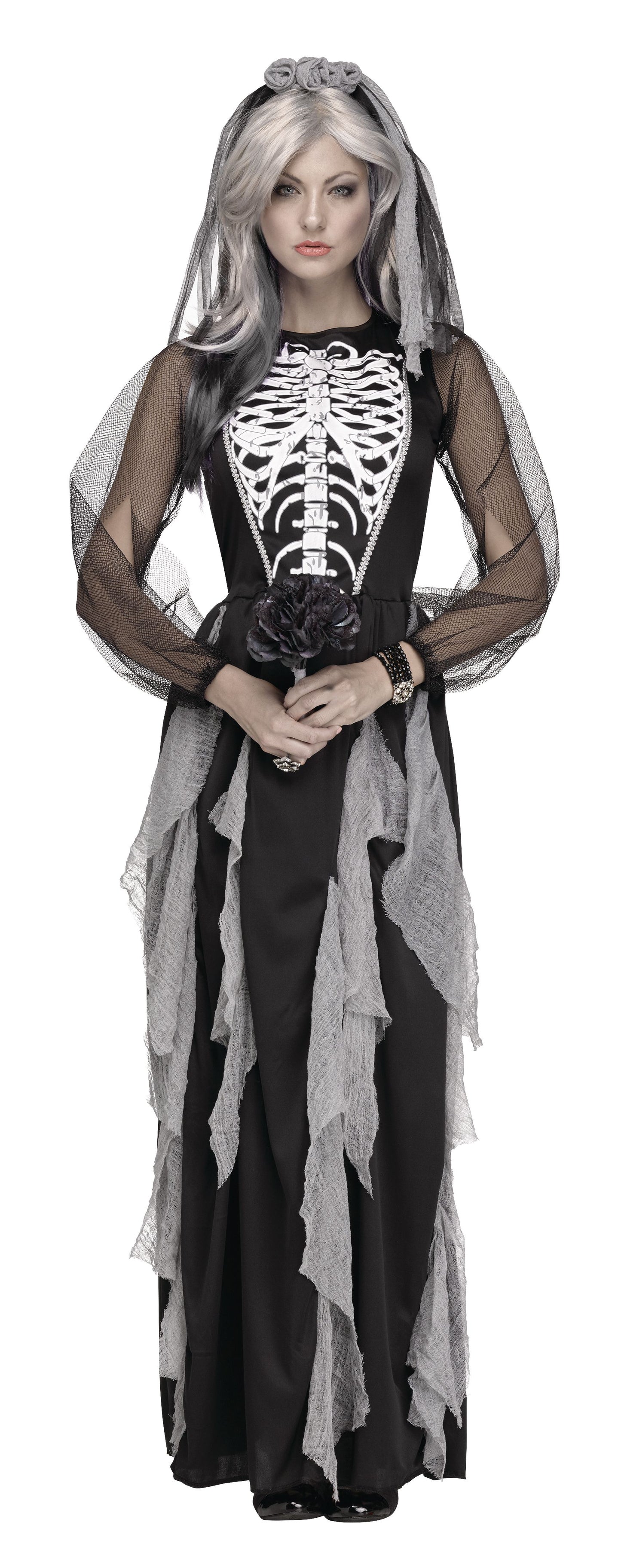 SKELETON BRIDE ADULT - S/M