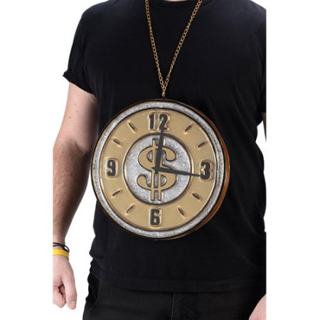 Rappers Clock Necklace