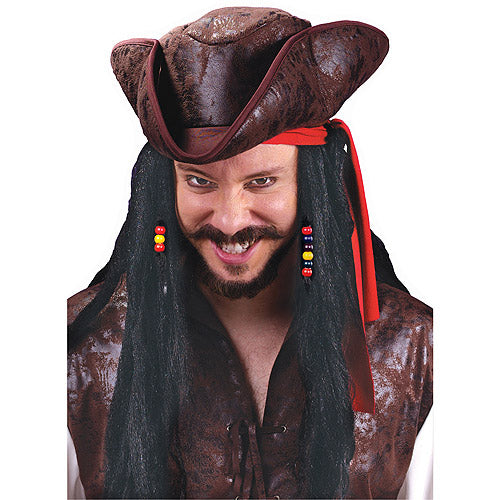 Caribbean Pirate Wig