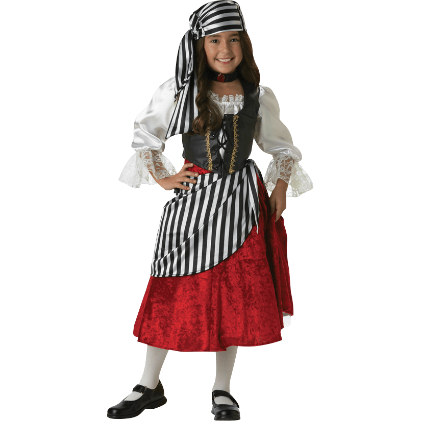 Pirate Girl Child - Size 10