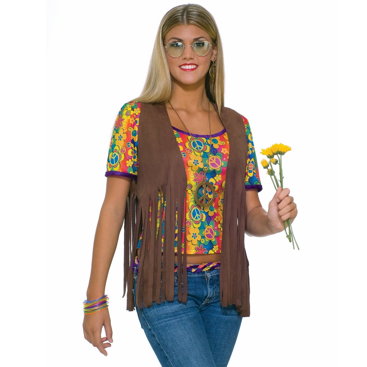 Hippie Vest Adult - OS