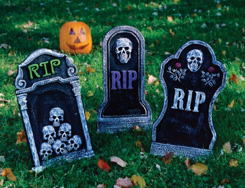 15" RIP Tombstone