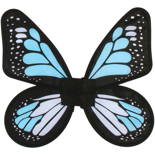 Satin Butterfly Wings - Blue