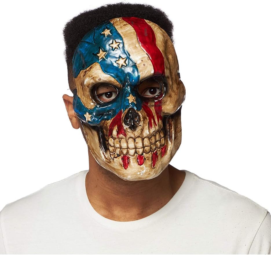 Skull USA Nation Mask