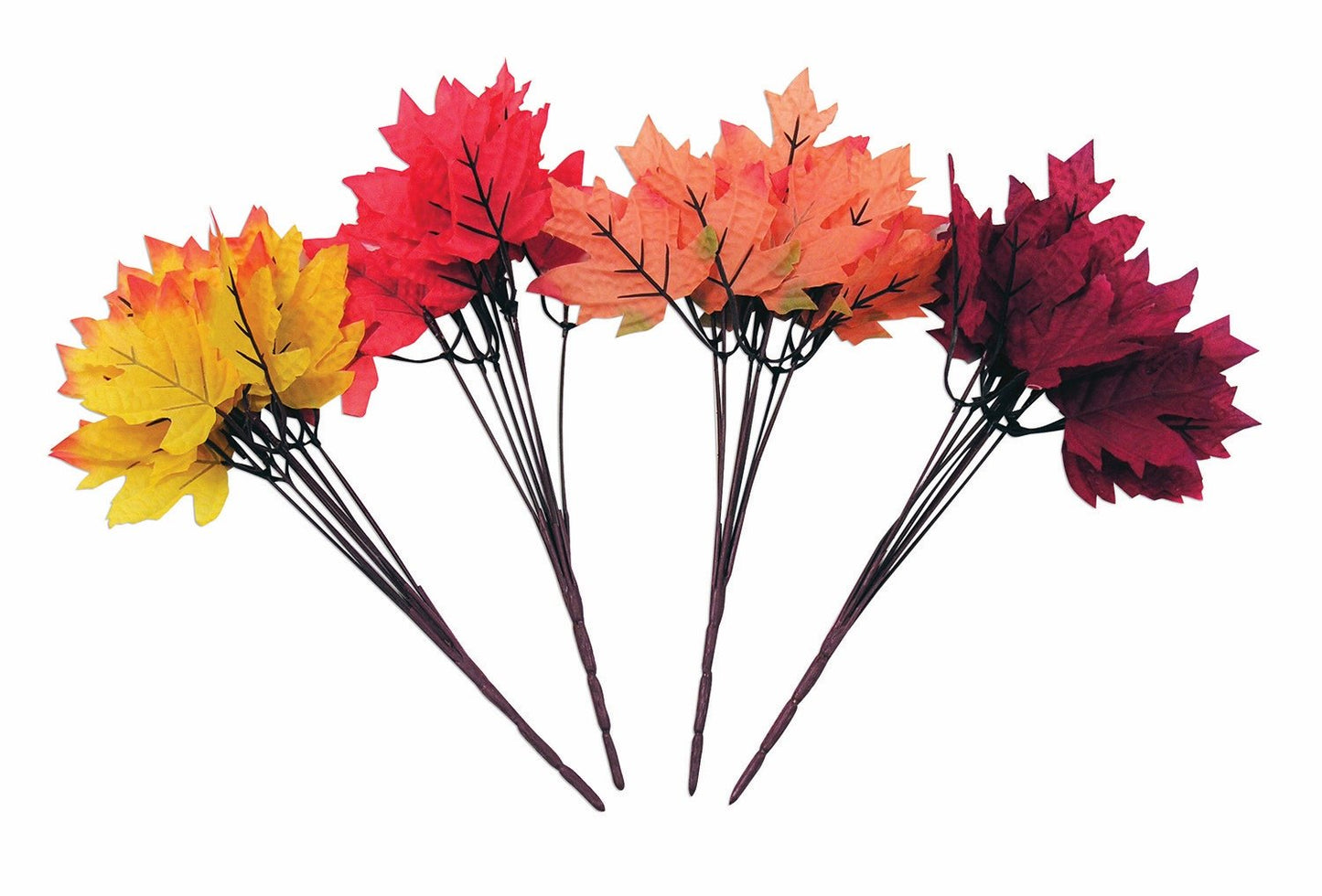 7 STEM FALL LEAVES