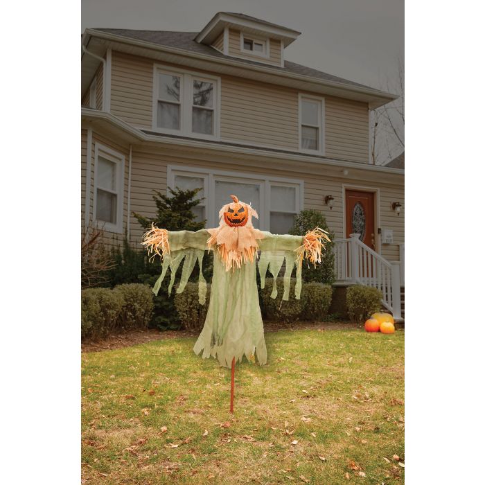 60" Jack-O-Crow Decor