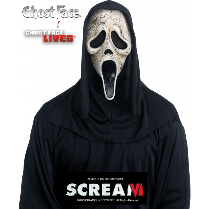 Ghost Face Aged Mask