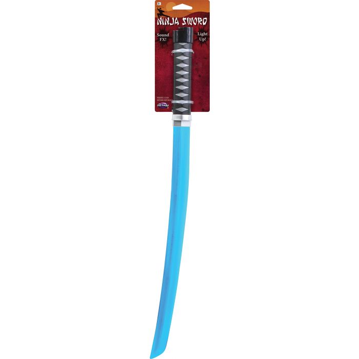 22" Light-Up Ninja Sword w/Sound FX - Blue
