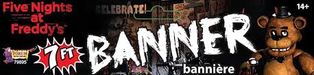 BANNER 7" FIVE NIGHTS AT FREDDYS
