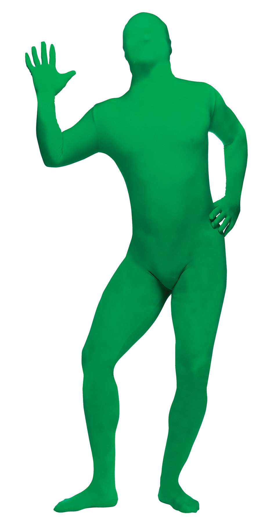 Green Skin Suit Adult - OS