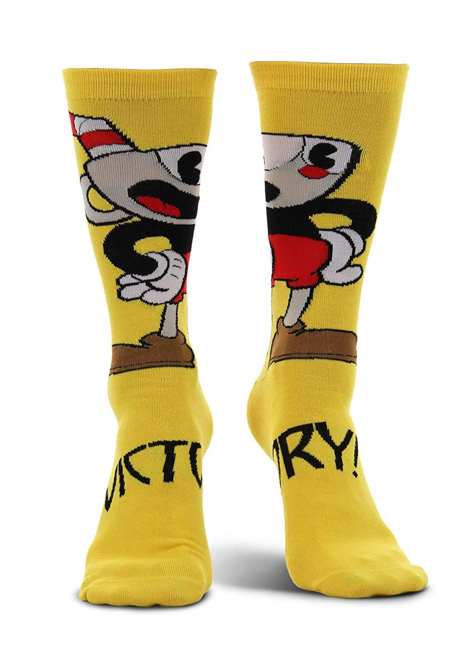 CUPHEAD VICTORY CREW SOCKS