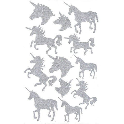 DIAMOND STICKERS AUTOCOLLANTS GOLD UNICORN