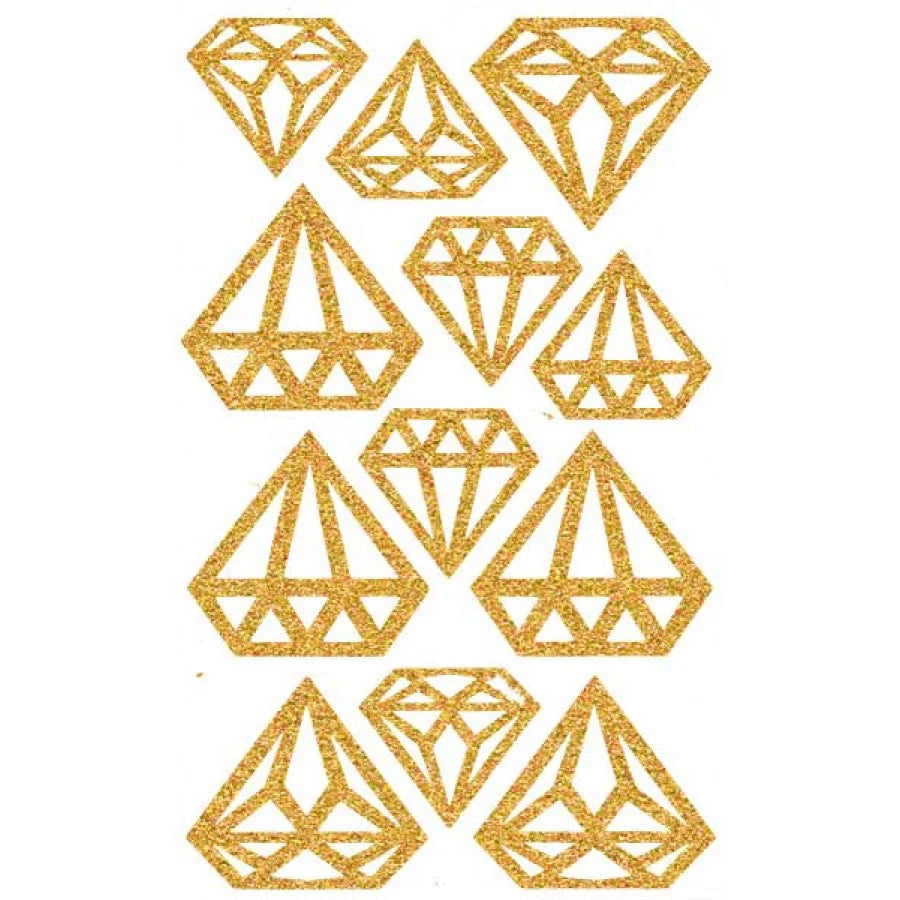 DIAMOND STICKERS DIAMANT GOLD