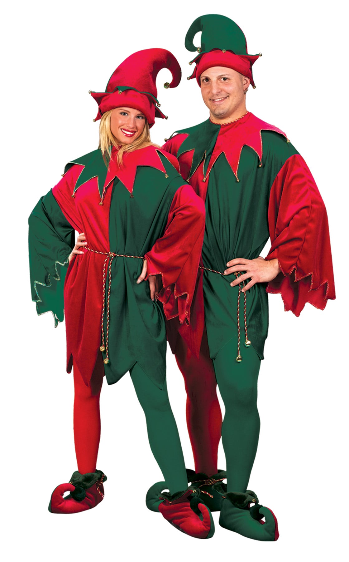 Velour Elf Set Adult -OS