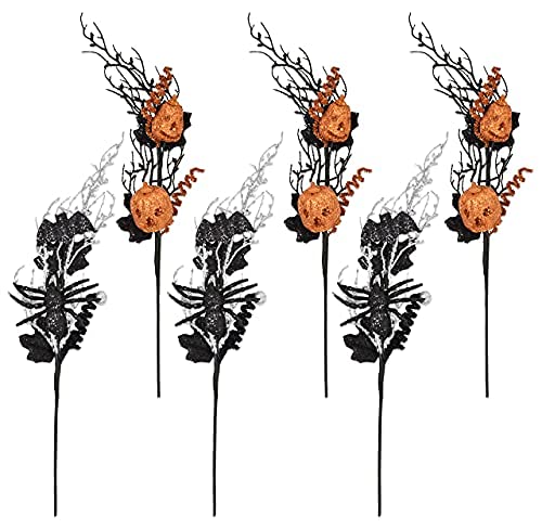 FLORAL PICK PUMPKLINS GLITTER
