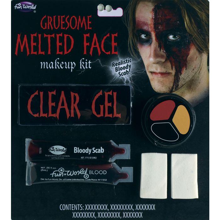 Gruesome Melted Face Makeup Kit