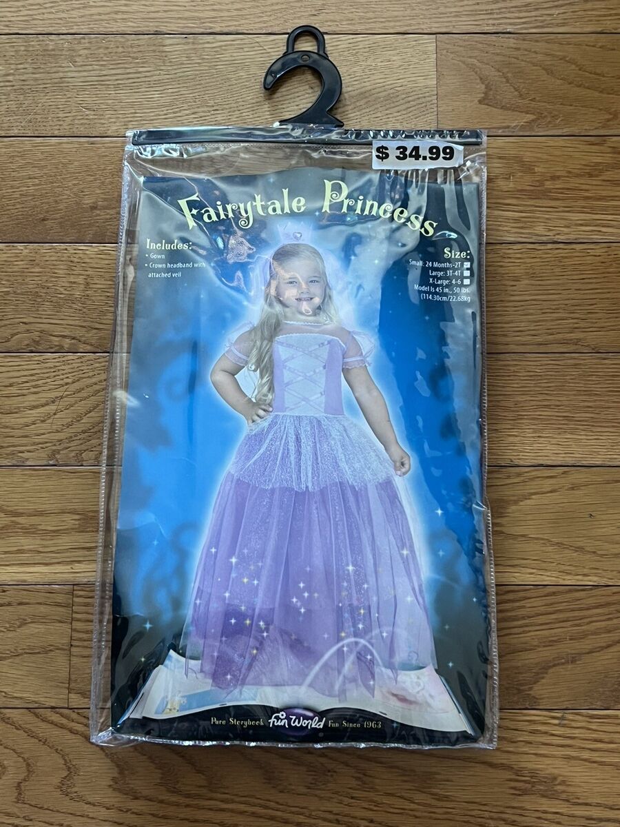 Fairytale Princess Child - XL (4-6)