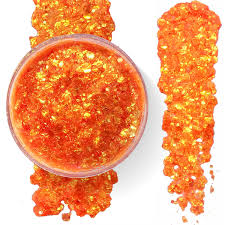 GLITTER 3/4OZ ORANGE