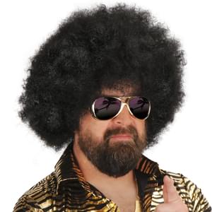 Deluxe Afro Wig - Black