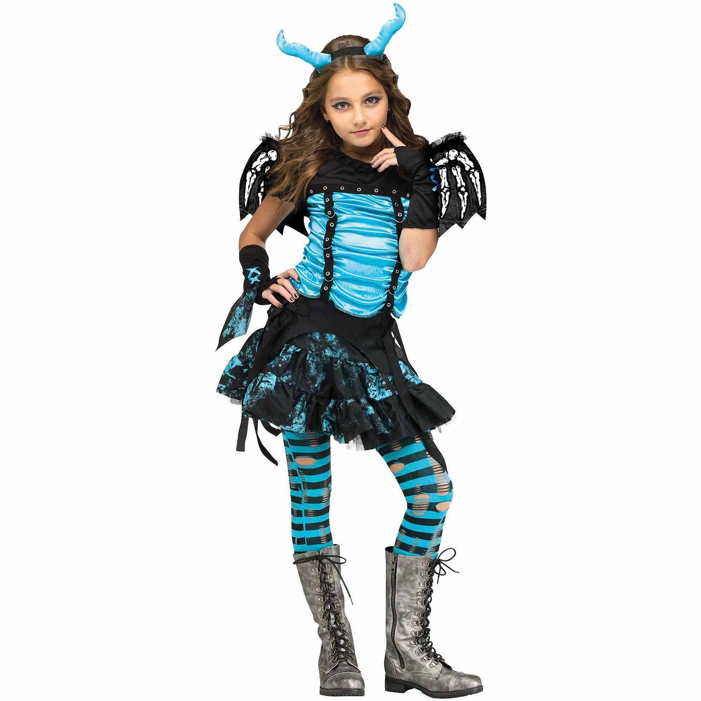 Goth Dragon Fairy Child - L