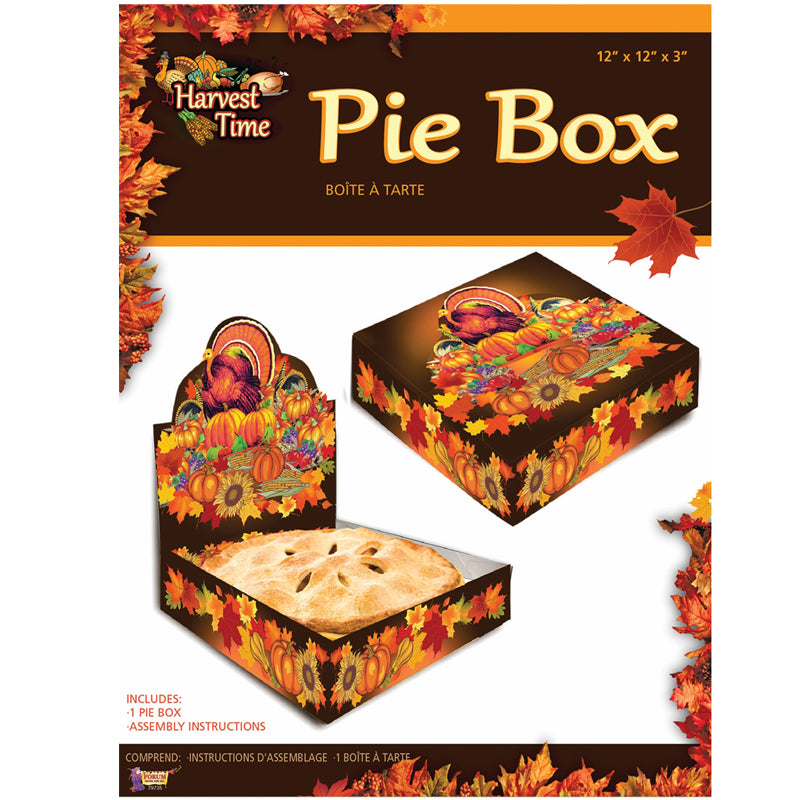 HARVETS TIME POP UP DISPLAY PIE BOX
