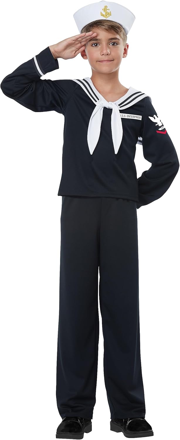 NAVY SALIOR BOY CHILD - XS
