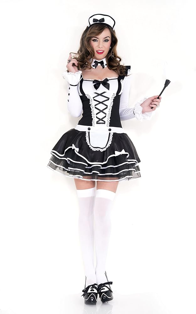 PRETTY AND PROPER FRENCH MAID ADULT - XL/XG