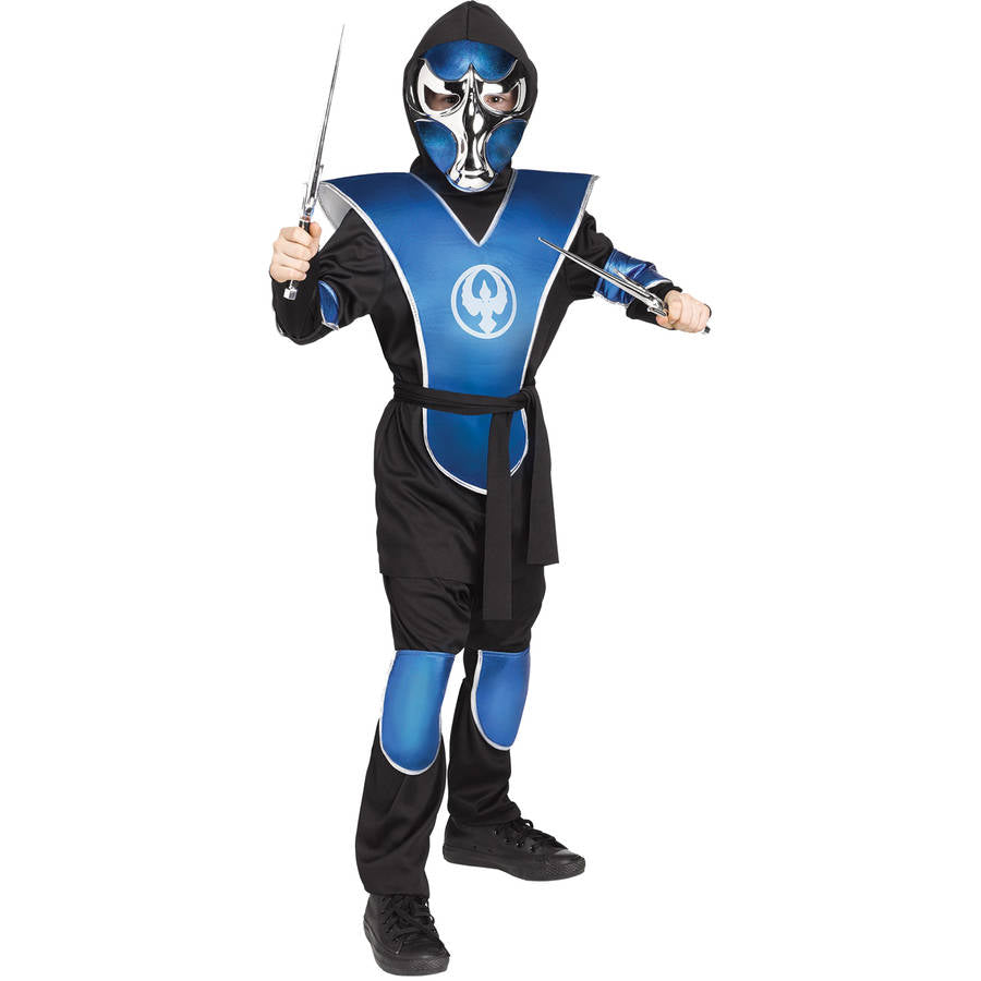 Chrome Raven Black Ninja Child - M