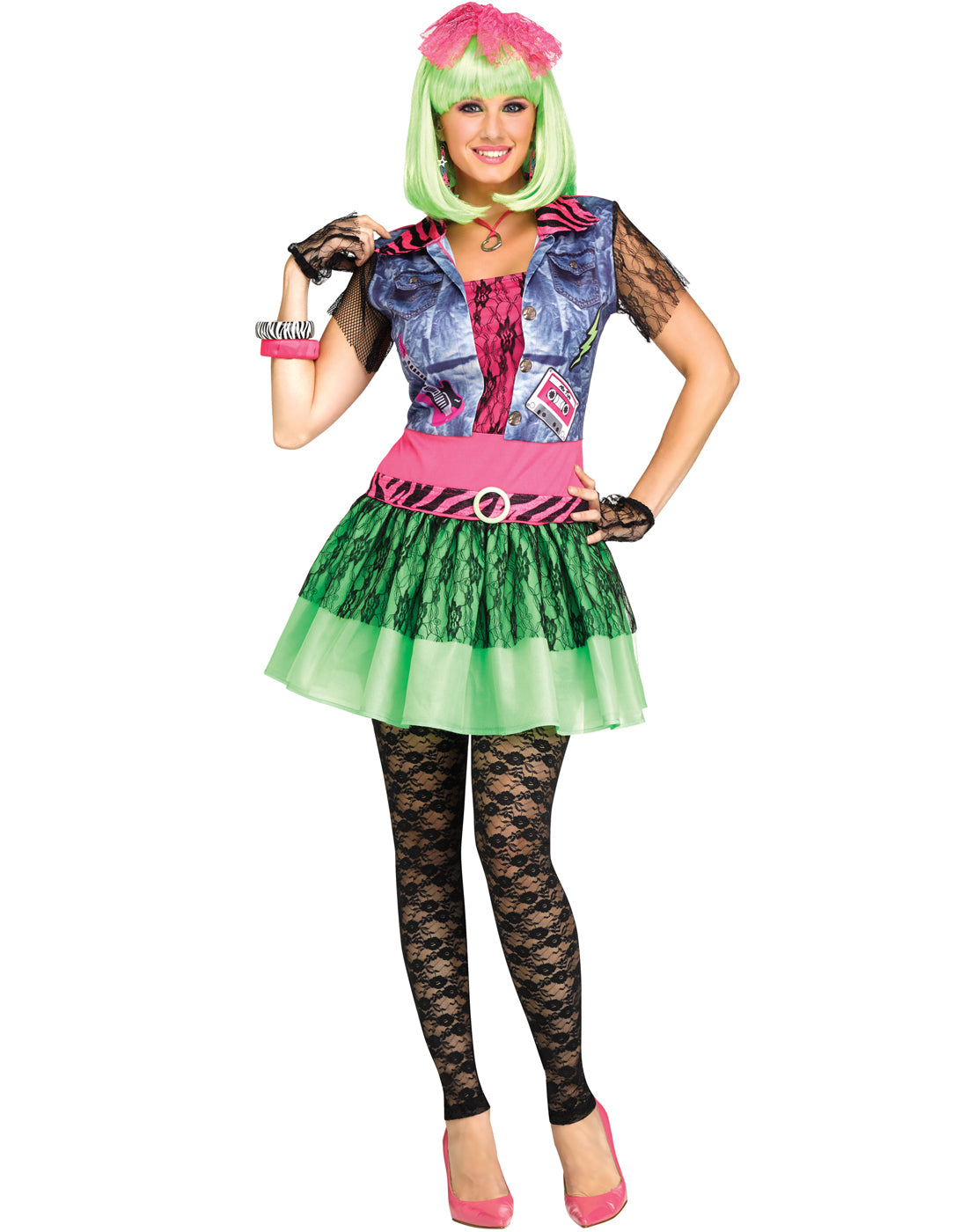 Rocking 80's Punk Rock Adult - M/L