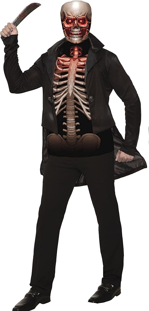 SINISTER SKELETON MAN ADULT - OS