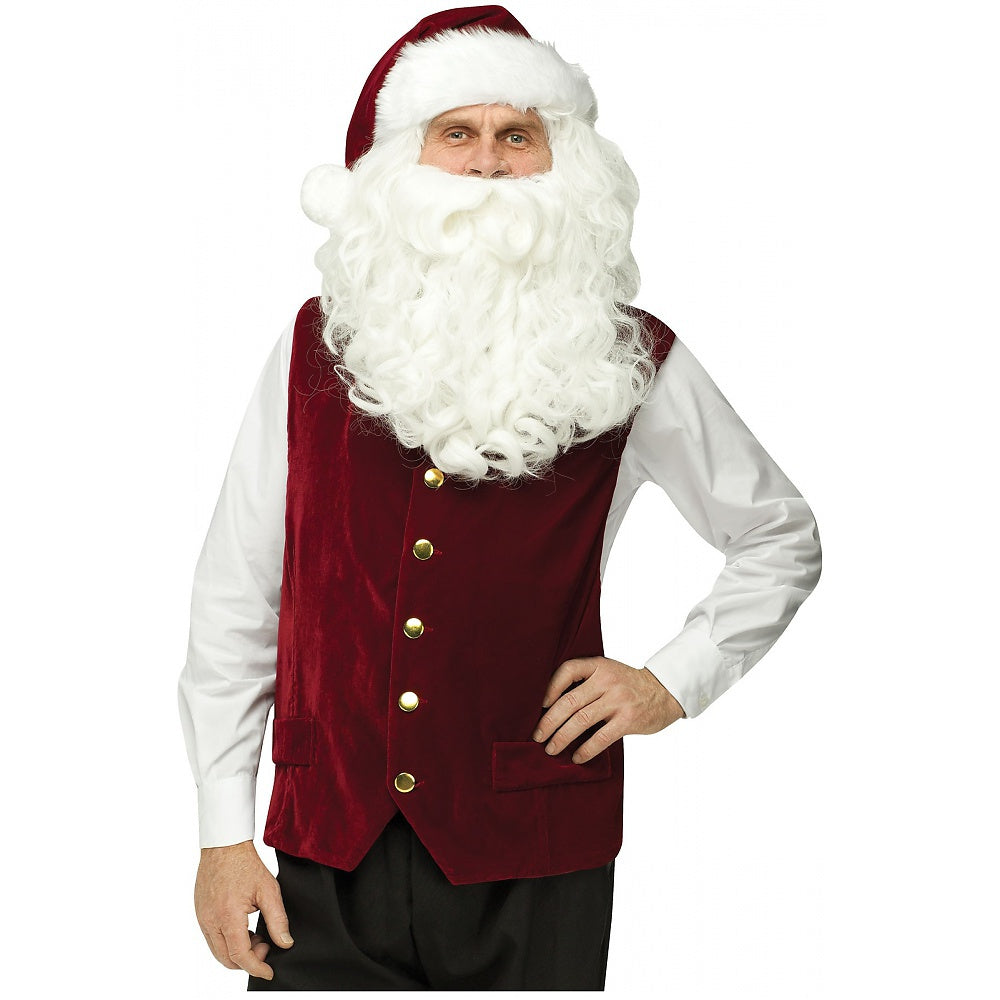 Santa Vest & Hat Adult - OS