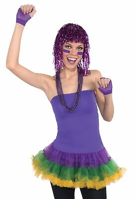 TINSEL WIG PURPLE