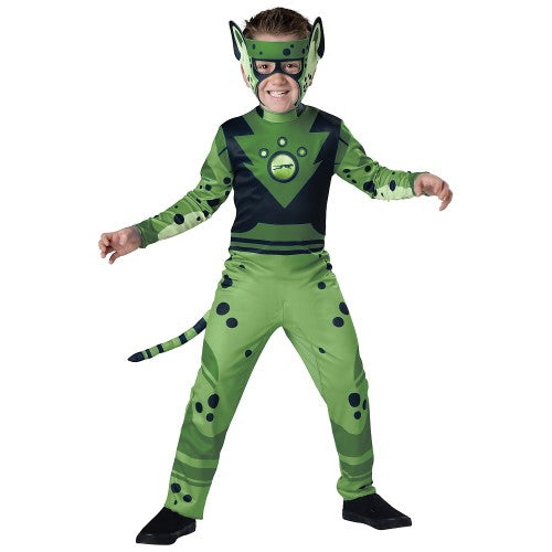 Wild Kratts Green Chris Cheetah Size - 6