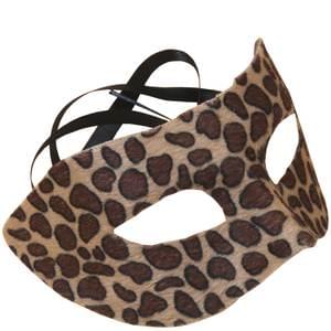 Cheetah Half Mask
