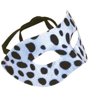 Snow Leopard Half Mask