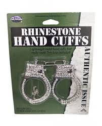 RHINESTONE HAND CUFFS