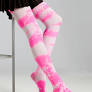 Black and Pink Stockings