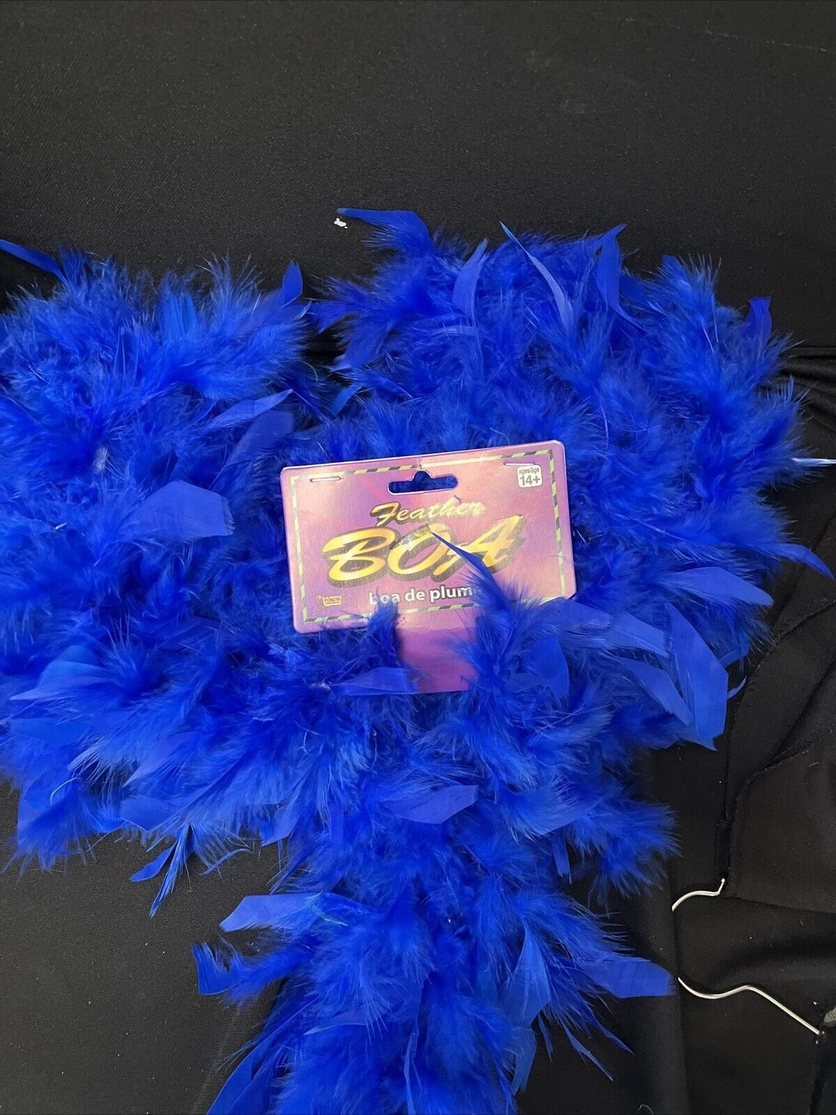 Dark Blue Feather Boa