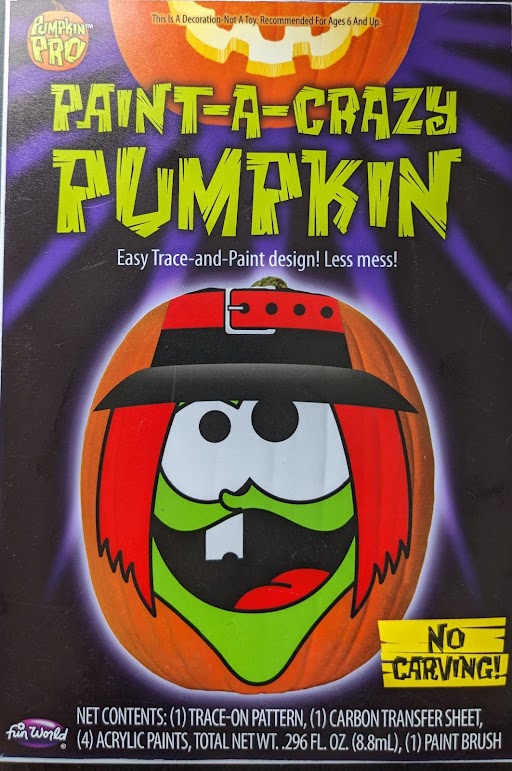 Paint a Pumpkin - Witch