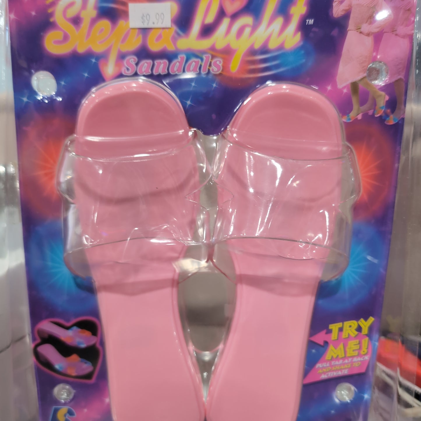 Step & Light Sandals Pink