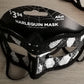 Harlequin Mask Black/Silver