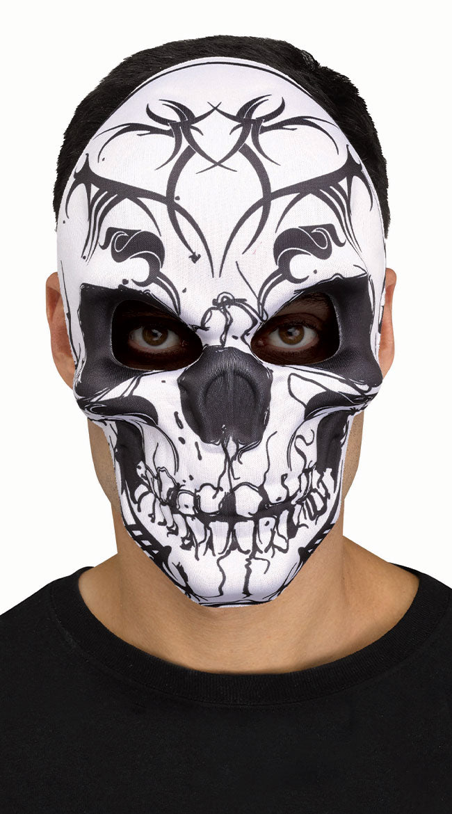 Tribal Tattoo Skull Mask