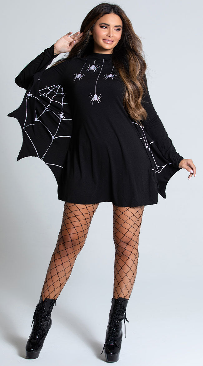 Jersey Spider Dress Adult - S/M
