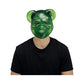 Goofy Gummee Bear Mask - Green
