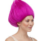 Deluxe Troll Magenta Wig