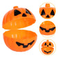 4 FAVOR CONTAINERS PUMPKIN