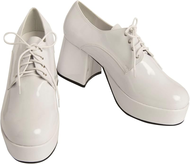 White Platform Men's Shoe Size 8-9
