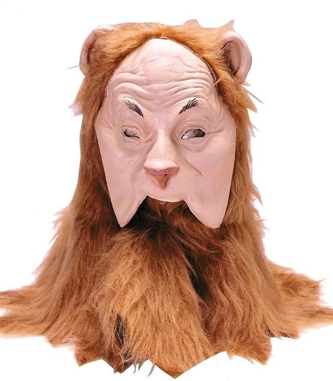 Wizard of Oz Lion Coward Mask