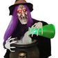 Tabletop Witch Pouring the Potion
