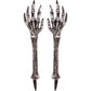 24" Skeletal Arms Grave Breakers - White